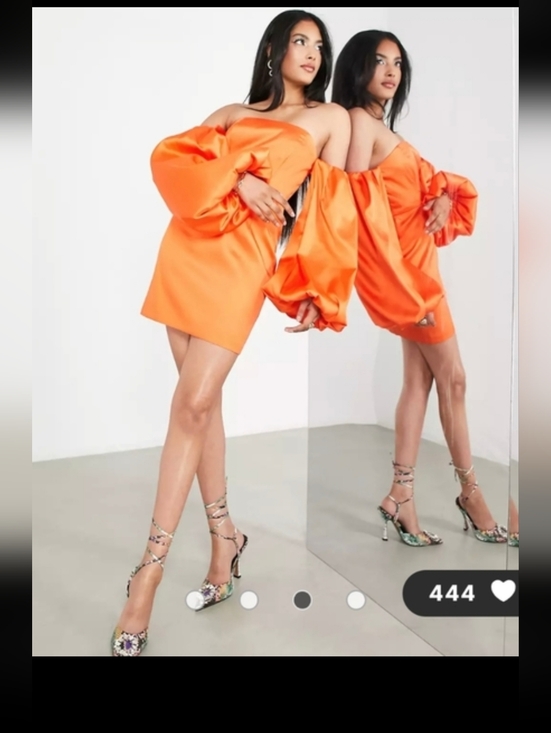 ASOS Dresses & Skirts - Asos luxe extreme balloon sleeve dress